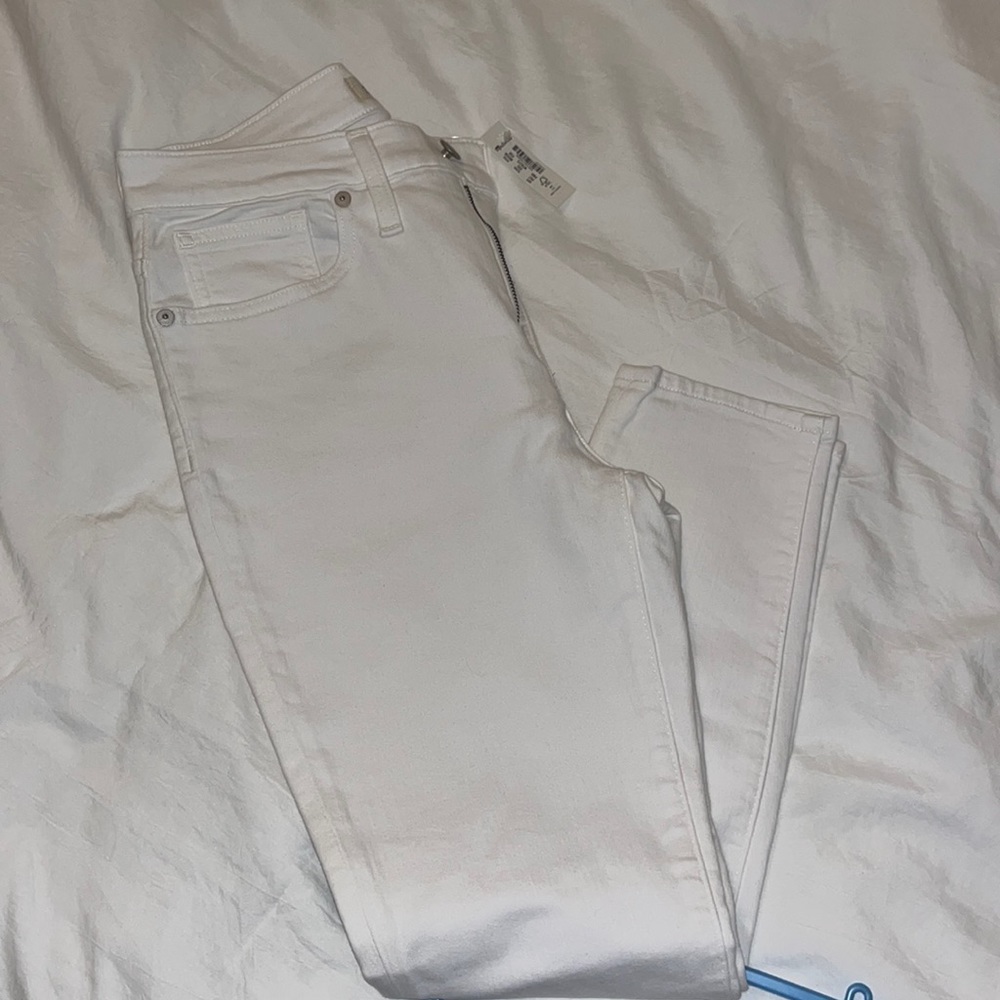 Madewell White 9” High-Rise Skinny Crop Jeans 28P NWT